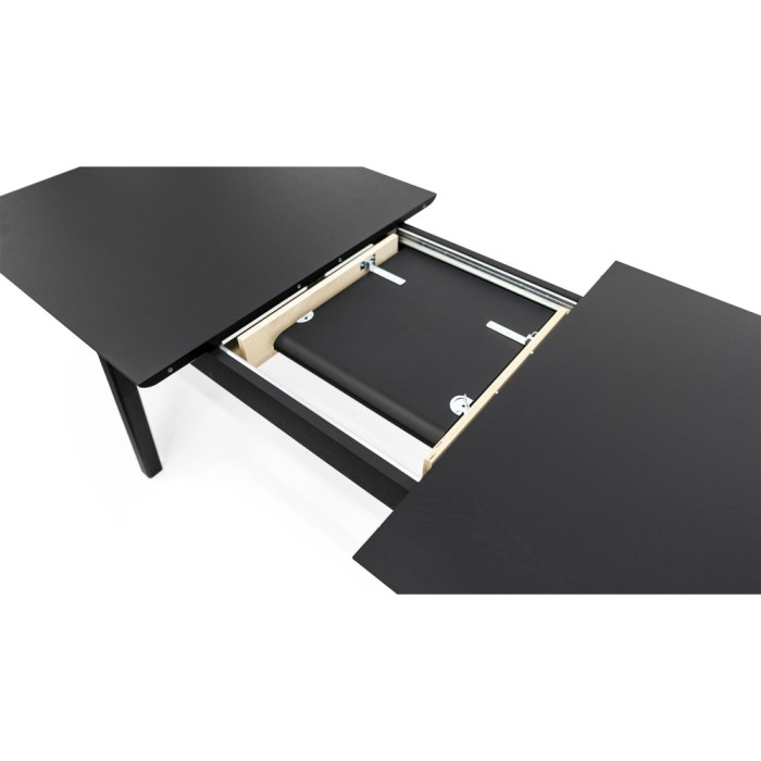 Mesa de comedor Butterfly (Extensible) (Negro)